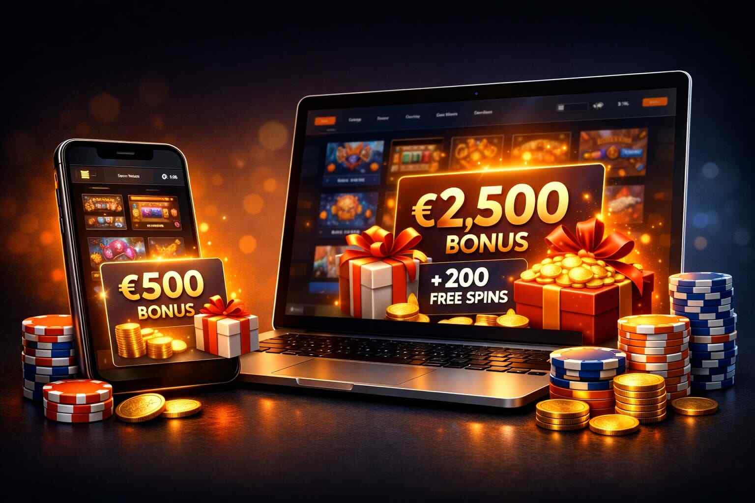 Vergelijking van welkomstbonussen bij internationale online casino’s